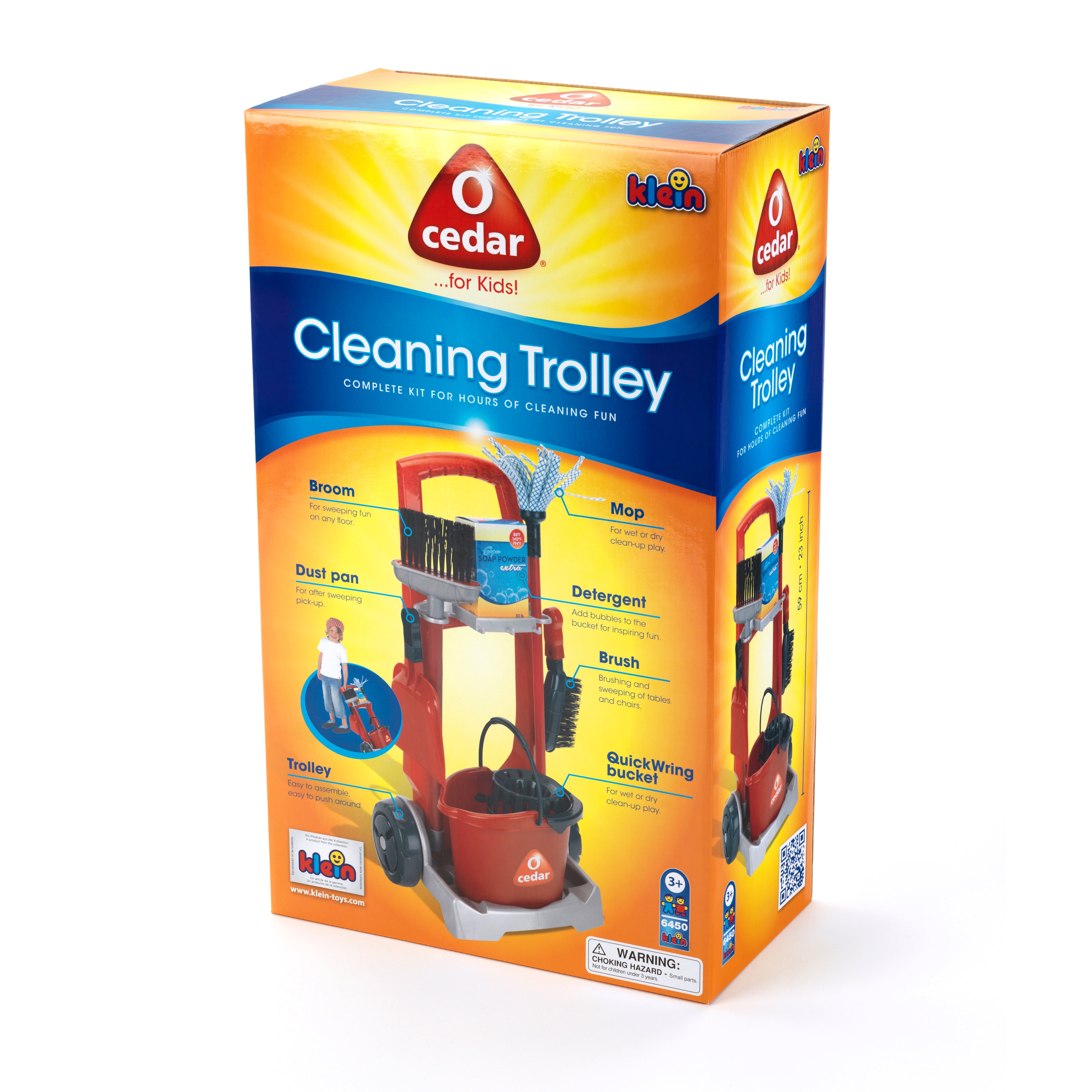 Originalprodukt jetzt verfügbar O\'Cedar Cleaning Trolley Toy – USA KETTLER