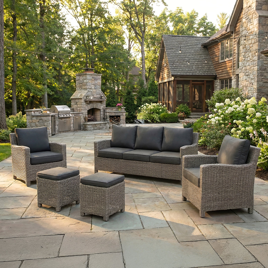 Palma Wicker Rattan Sofa