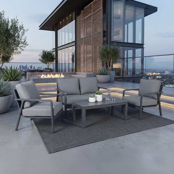 Paros Aluminum Lounge Chair