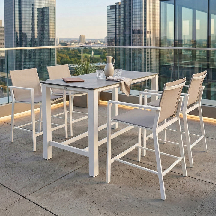 Primavera 5-Piece Bar Set - White