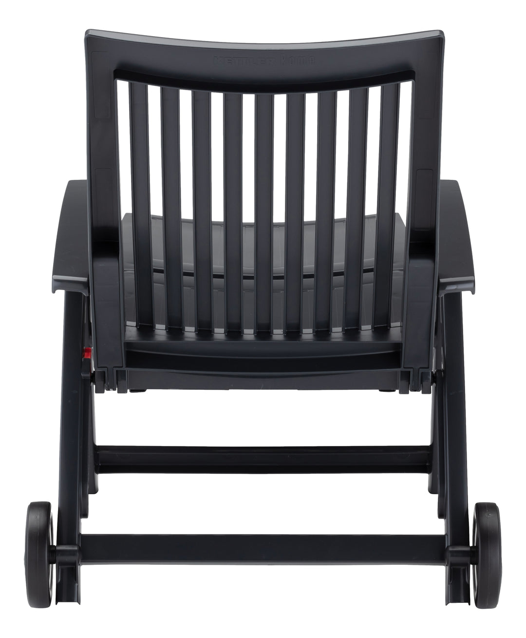 Roma Polymer Resin Multi-Position Lounger, Anthracite