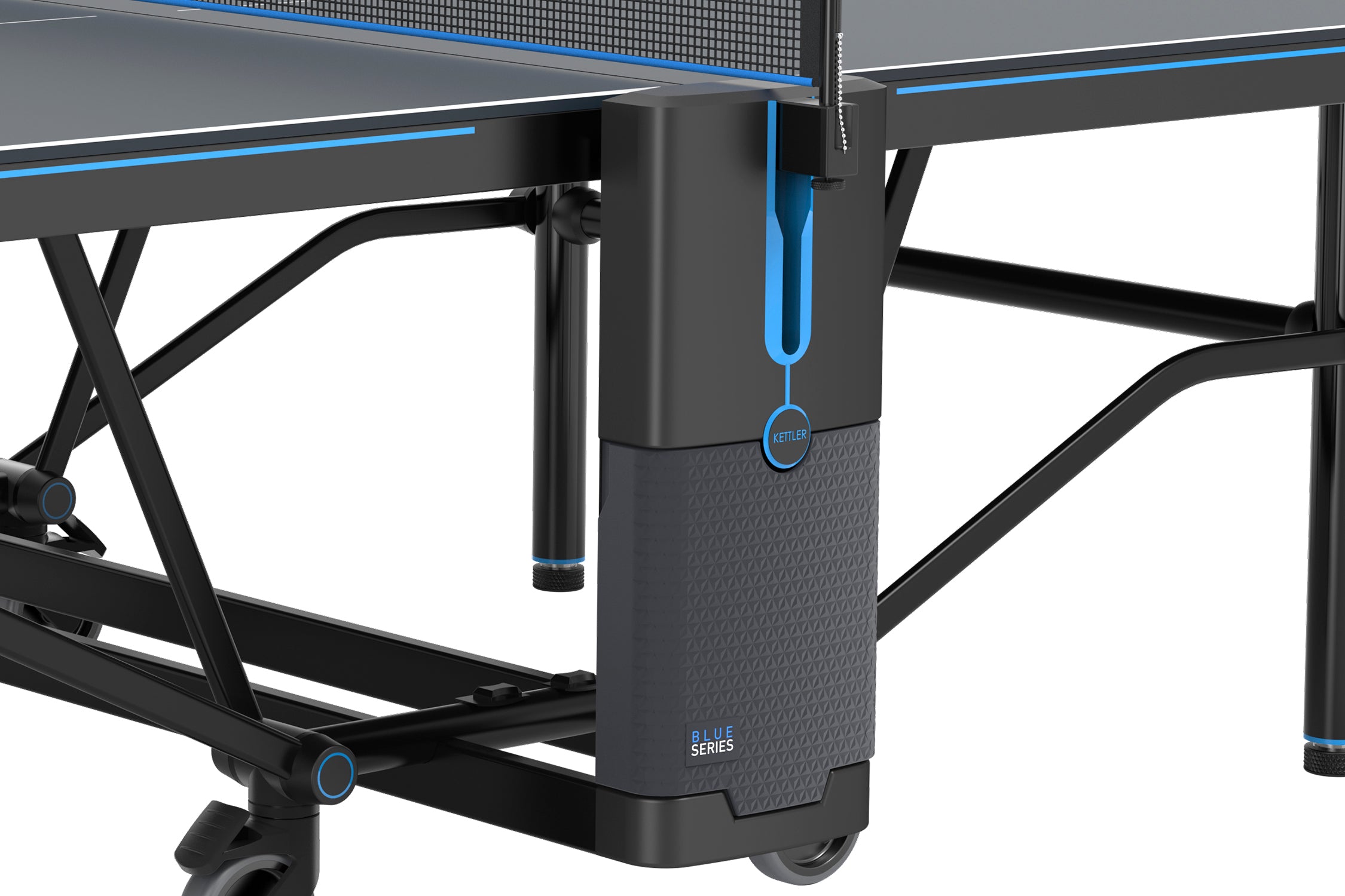 Outdoor 15 Table Tennis Table 4-Player Bundle – KETTLER USA