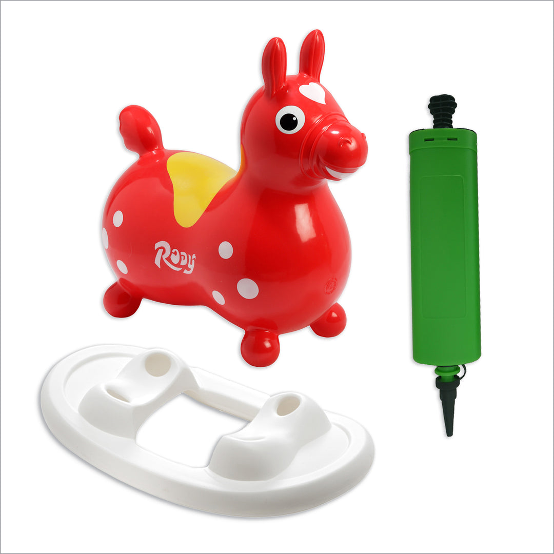 Gymnic Rody Rody Horse Pump Gymnic Red Rody Horse Max Inflatable