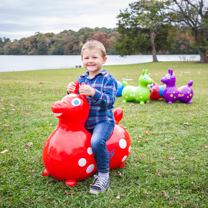 Rody Max is the large version of our popular Rody horse, meant for bigger kids (5 years and up). It promotes an involving and active playtime while developing children’s balance, motor skills and body coordination. Rody Max is also a valuable therapy tool for children with special needs.