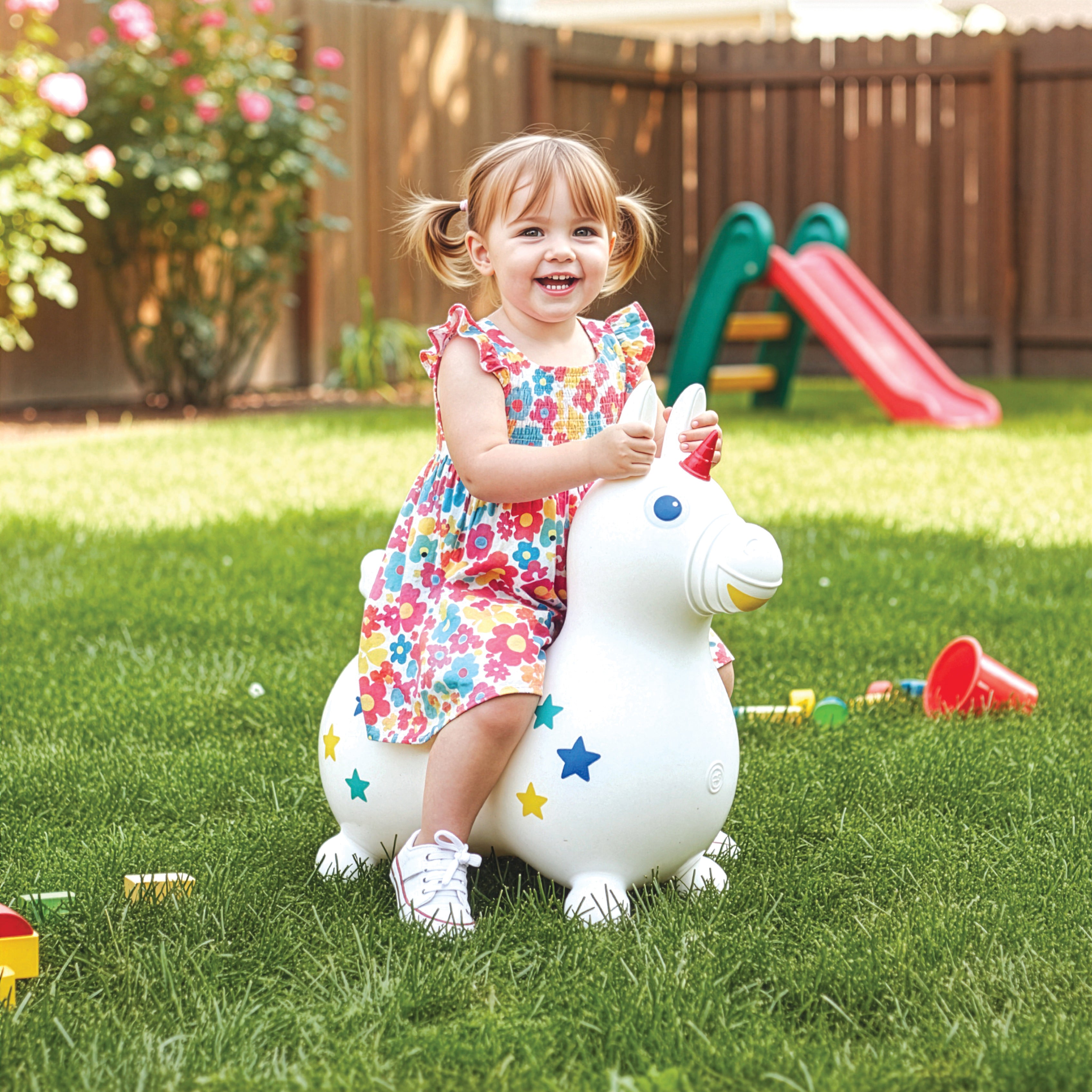 Rody Magical Unicorn Bounce Toy With Pump – KETTLER USA