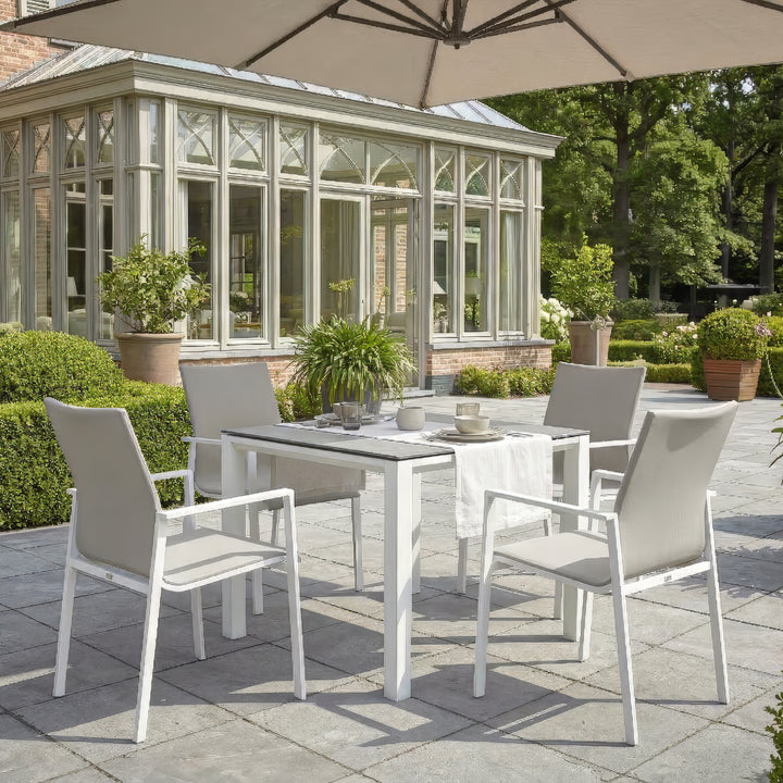 Sense 5-Piece Dining Set, White