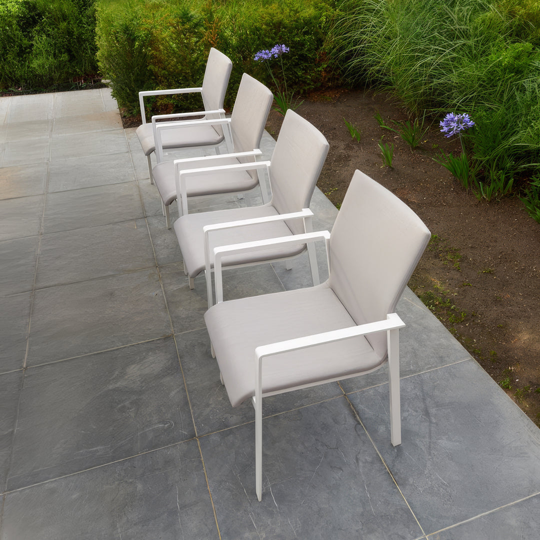 Sense 5-Piece Dining Set, White