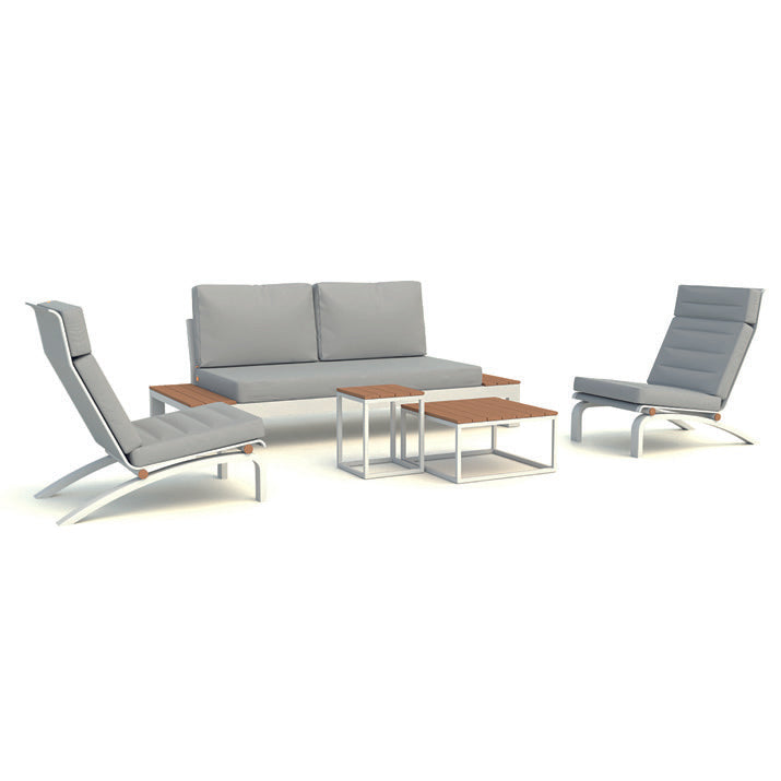 Soho Conversation Lounge Set - White