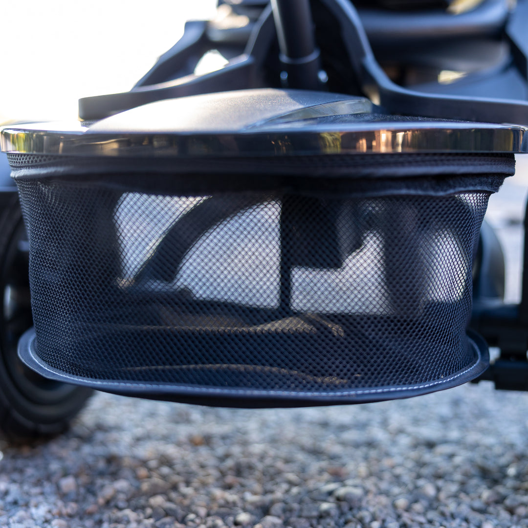 KETTLER Air Navigator 6 in 1 tricycle rear storage container feature