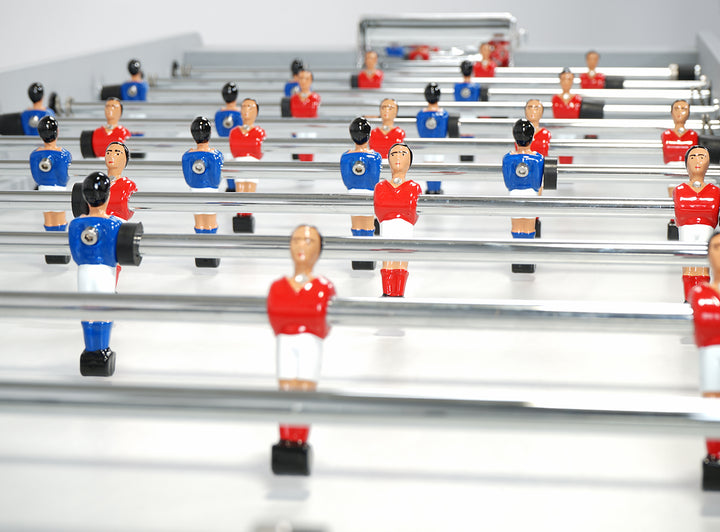 René Pierre Tahiti Outdoor Six-Player Foosball Table with hand-painted players and durable all-weather design.