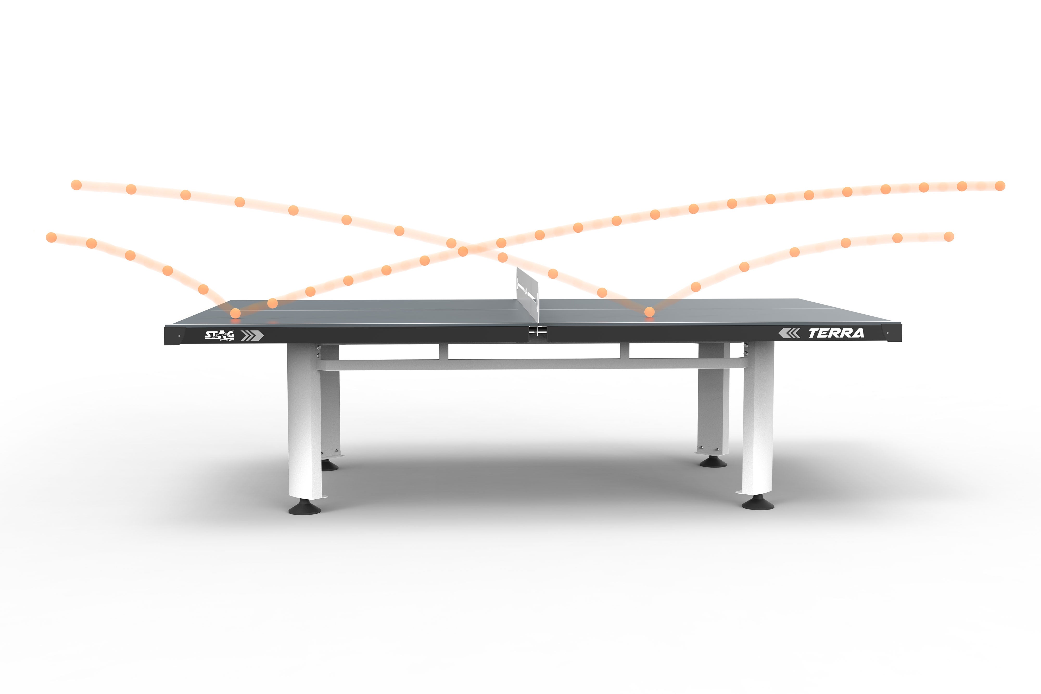 Terra Outdoor Stationary Table Tennis Table