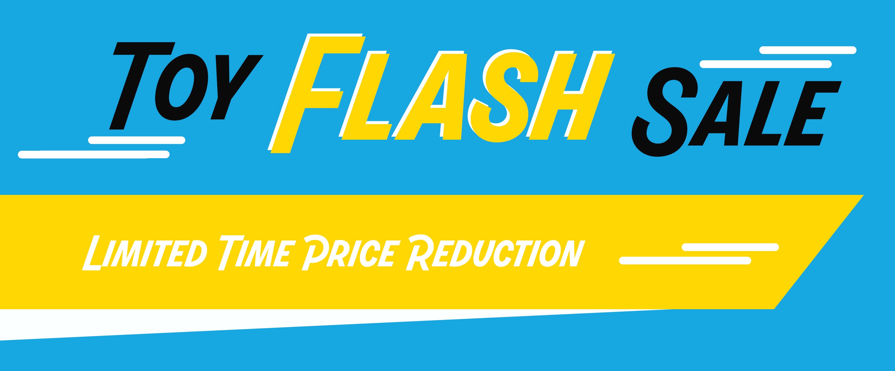 Toy Flash Sale Banner