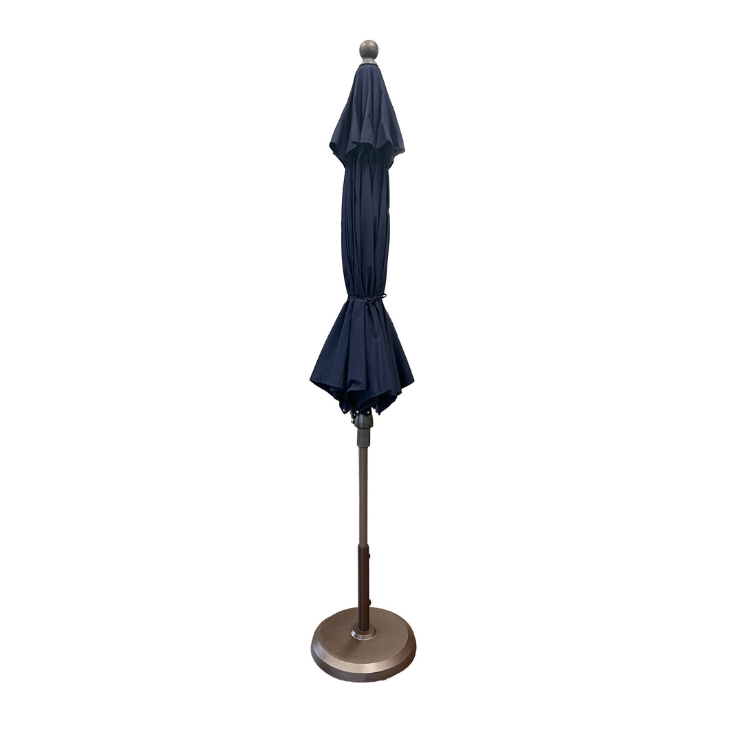 9 Foot Auto-Tilt Market Umbrella Jockey Red