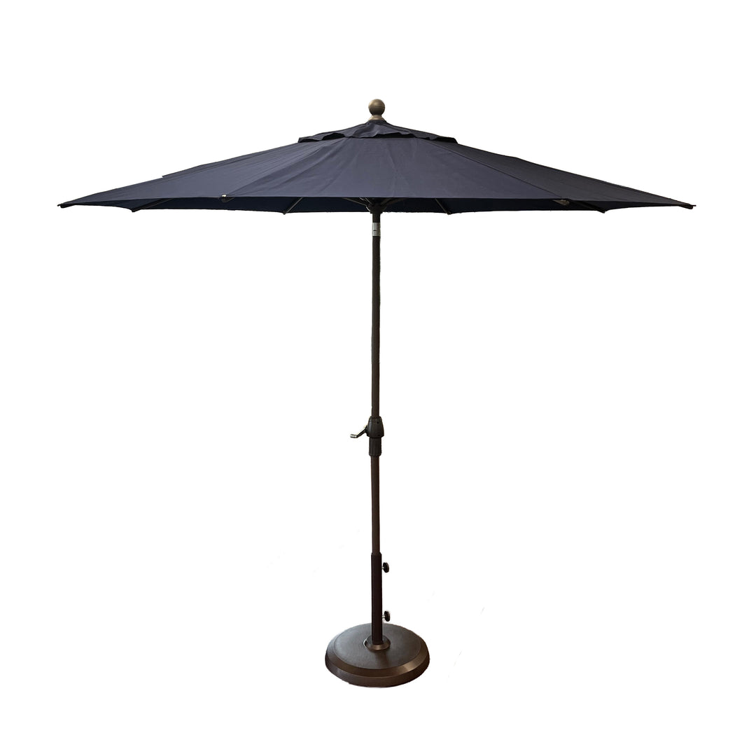 kettler loft patio umbrella 9 Foot Auto-Tilt Market Umbrella Jockey Red