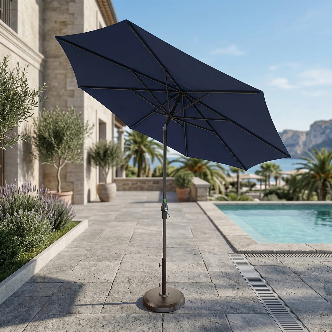 adjustable tilt patio umbrella 9 Foot Auto-Tilt Market Umbrella – KETTLER USA