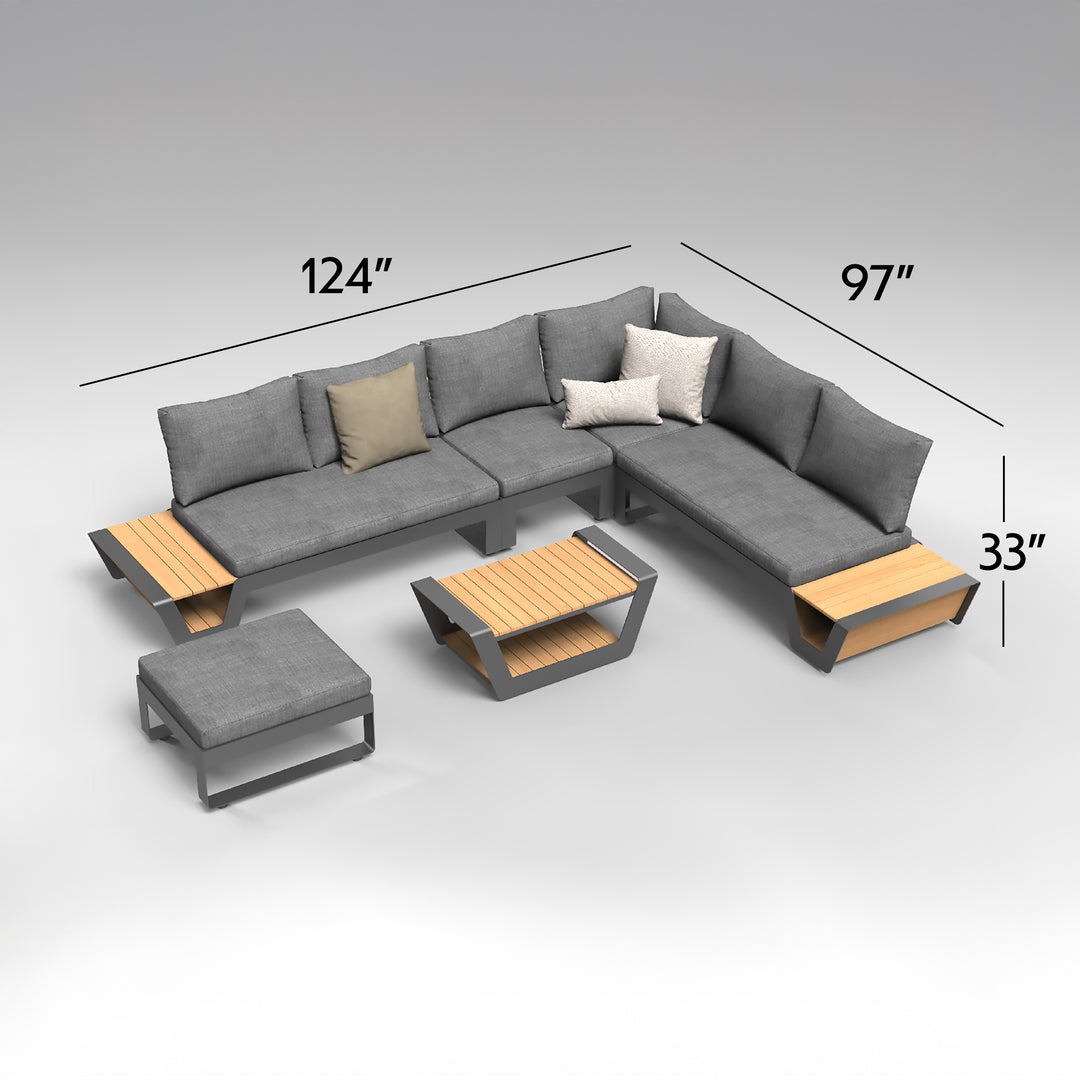 V-Style 6-Piece Corner Set
