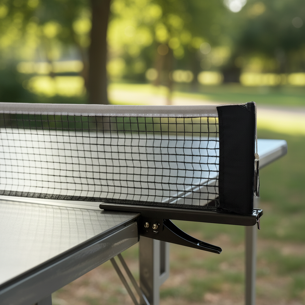 Versa Convertible Outdoor Table Tennis Table with 2-Player Set