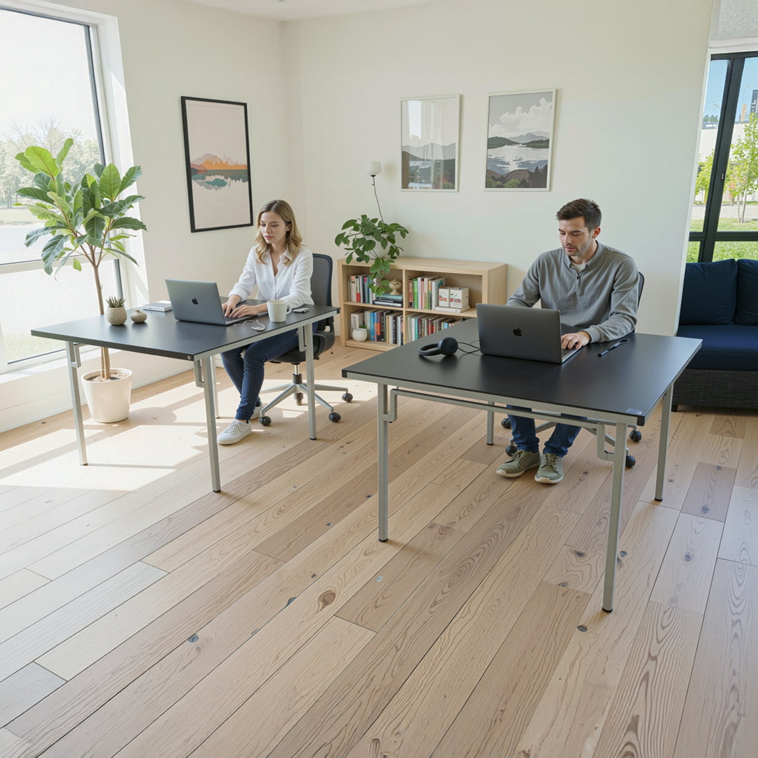 Versa Convertible Outdoor Table Tennis Table with 2-Player Set