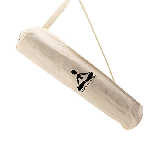 Cotton yoga mat bag