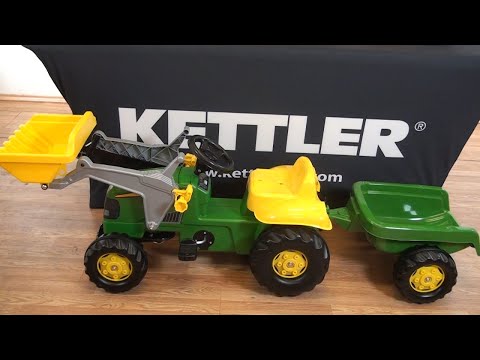 pedal traktor John Deere Pedal Tractor With Loader – KETTLER USA