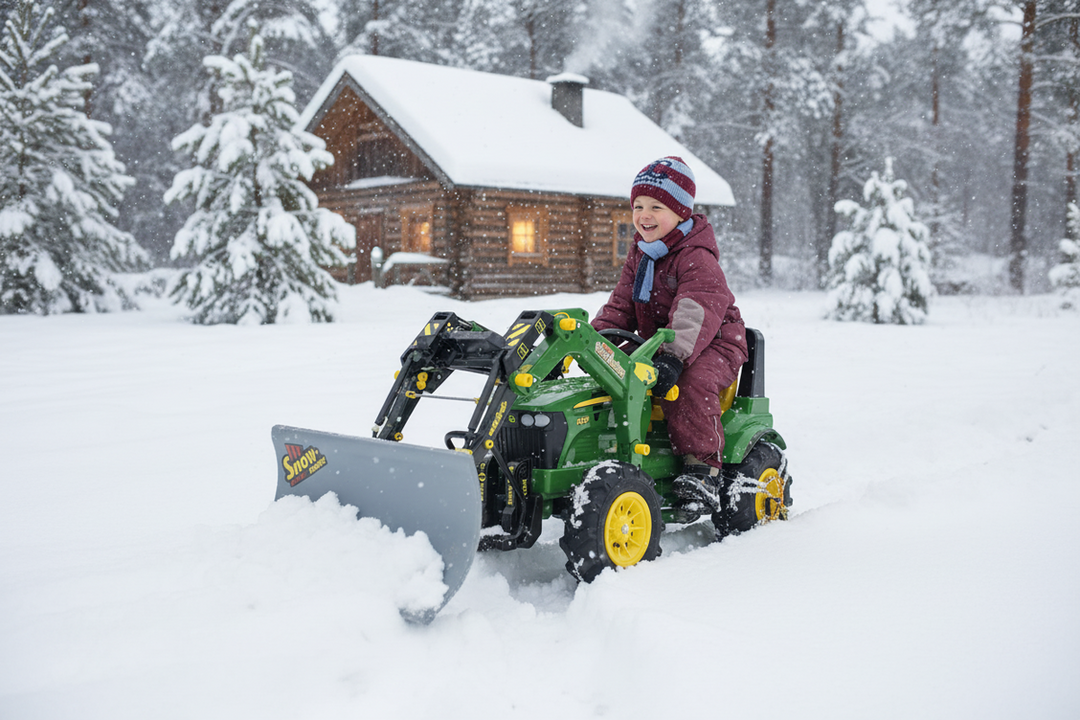 peg perego john deere tractor snow plow Snow Master Plow Accessory