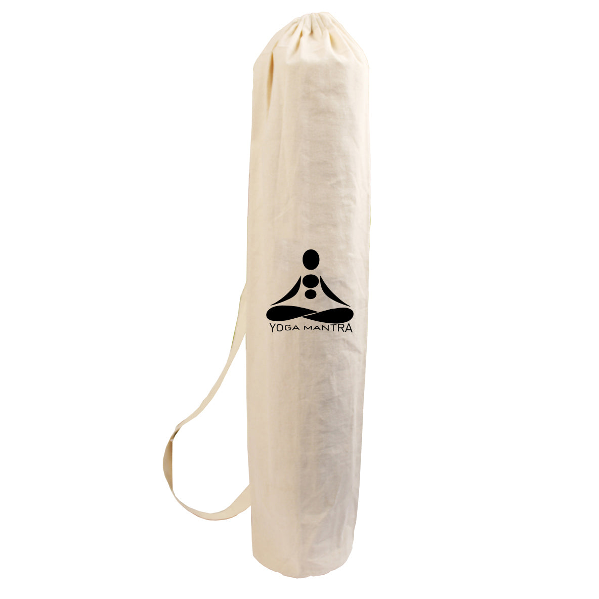 Cotton yoga mat bag