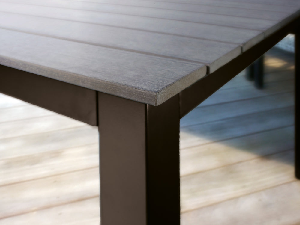 71" x 39" Bretange Dining Table close up