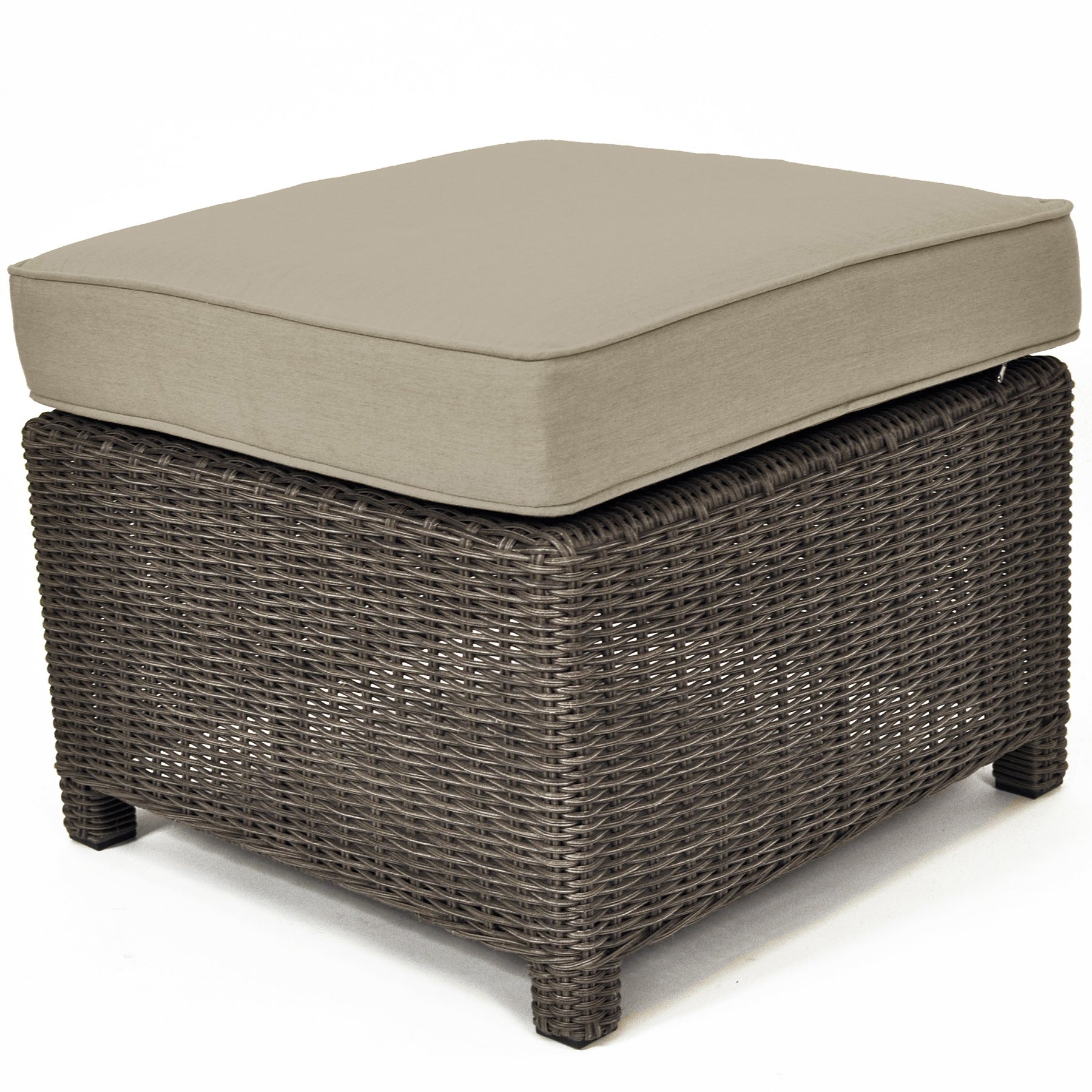 Palma Wicker Rattan Ottoman