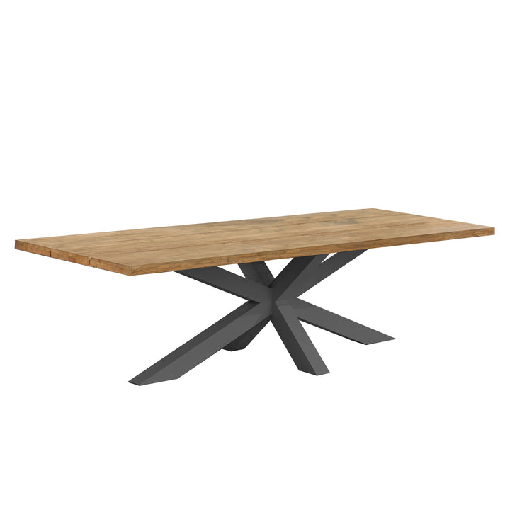 Timor 90x40-inch Teak Top Dining Table
