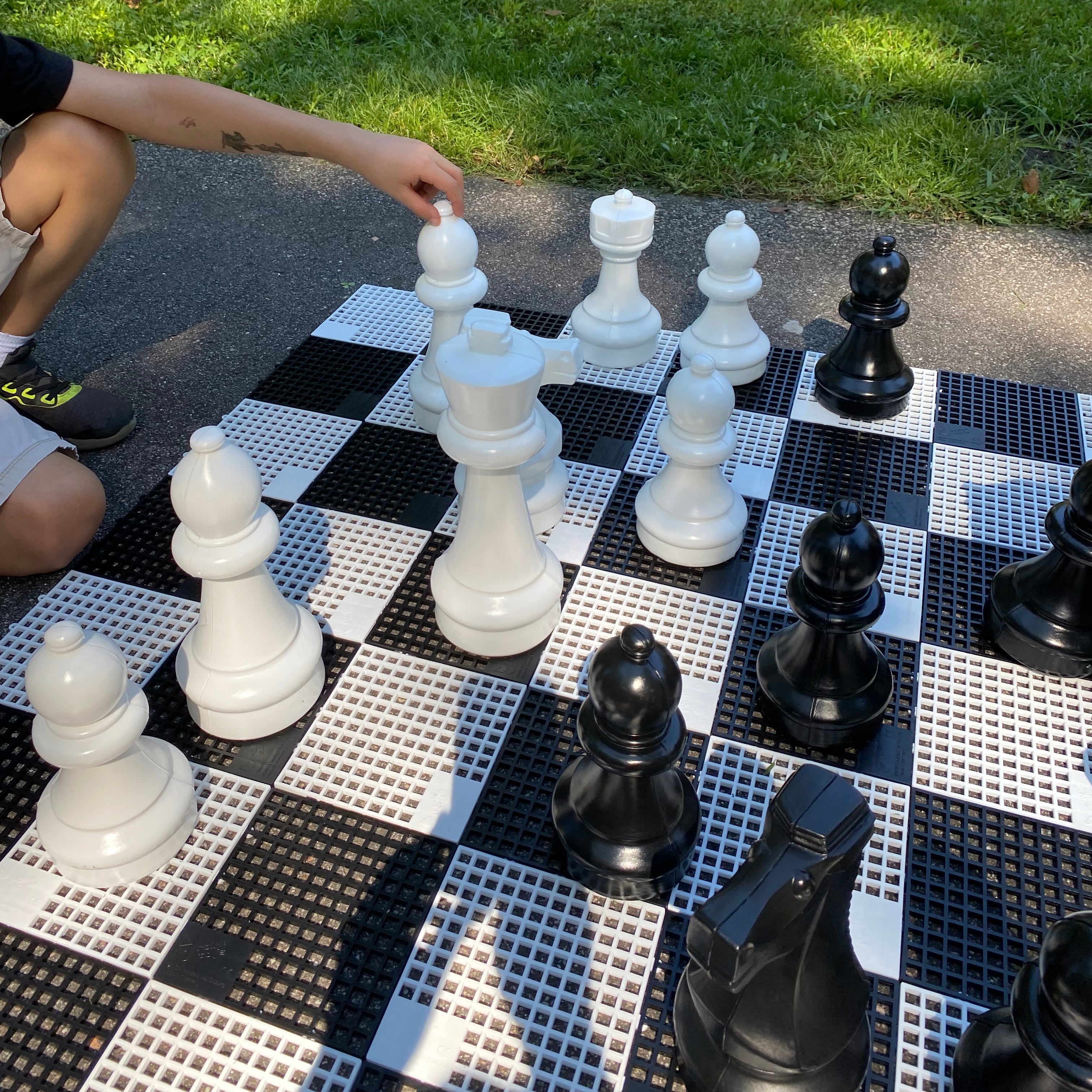 Mini-Giant Chess Pieces