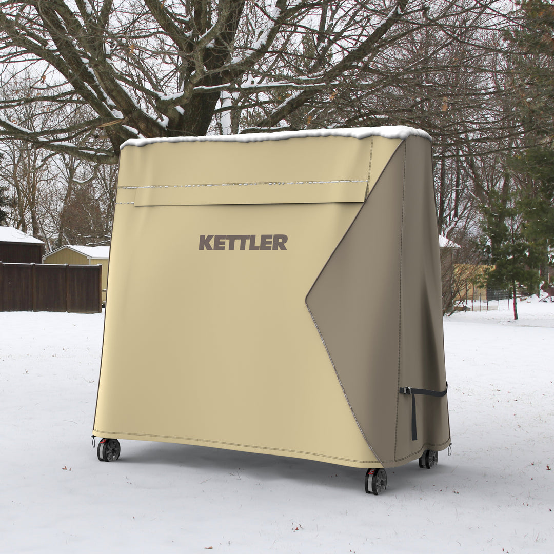 kettler champ 5.0 outdoor cover Premium All-Weatherproof Table Tennis Cover – KETTLER USA