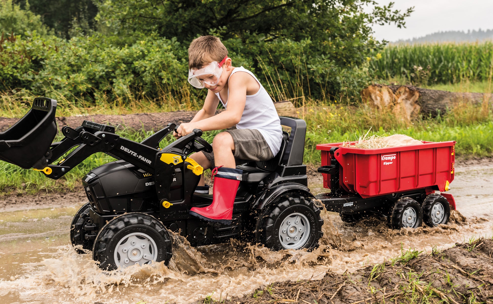 Deutz-Fahr Warrior Farmtrac Pedal Tractor