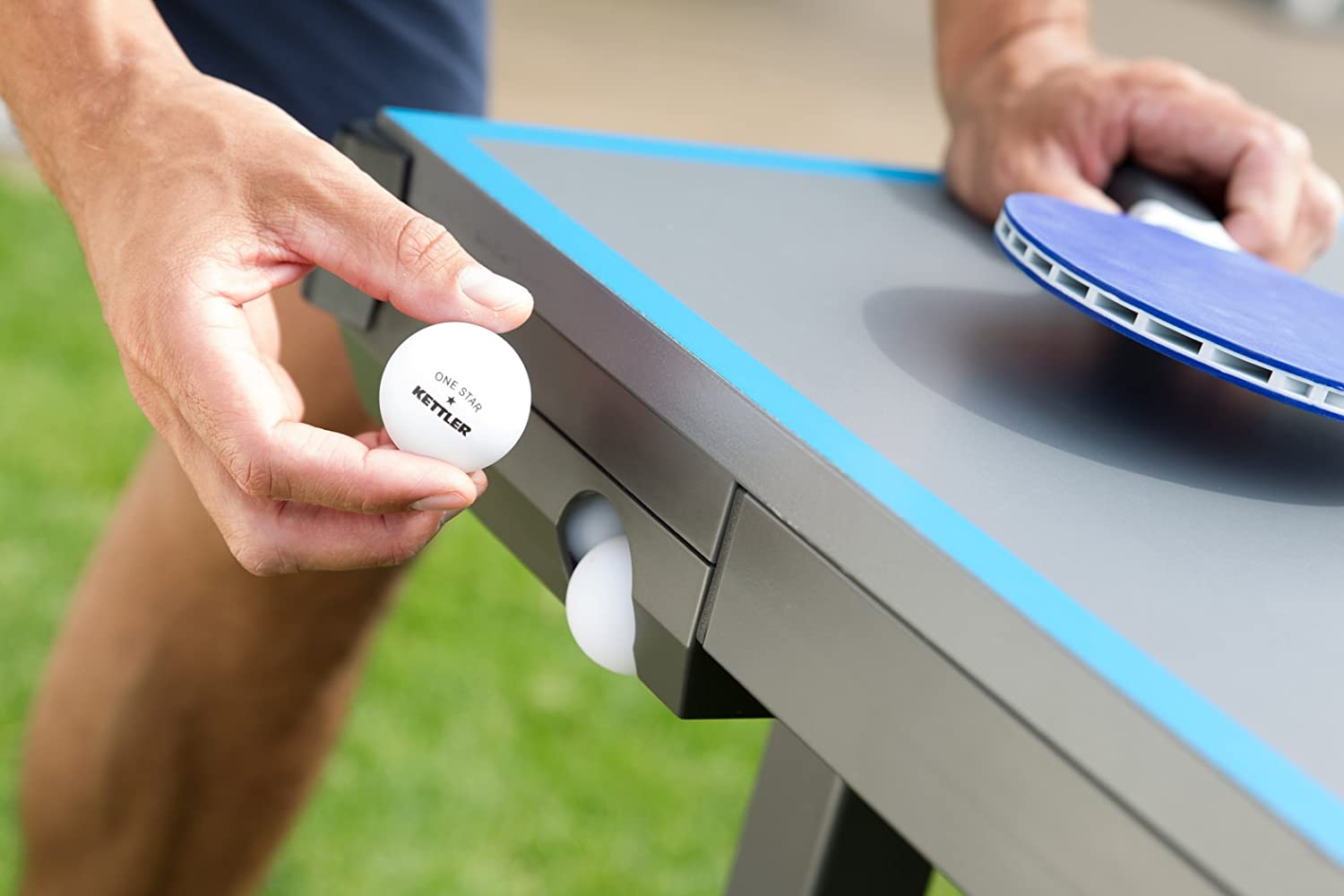 kettler 07162-700 outdoor Outdoor 6 Table Tennis Table – KETTLER USA