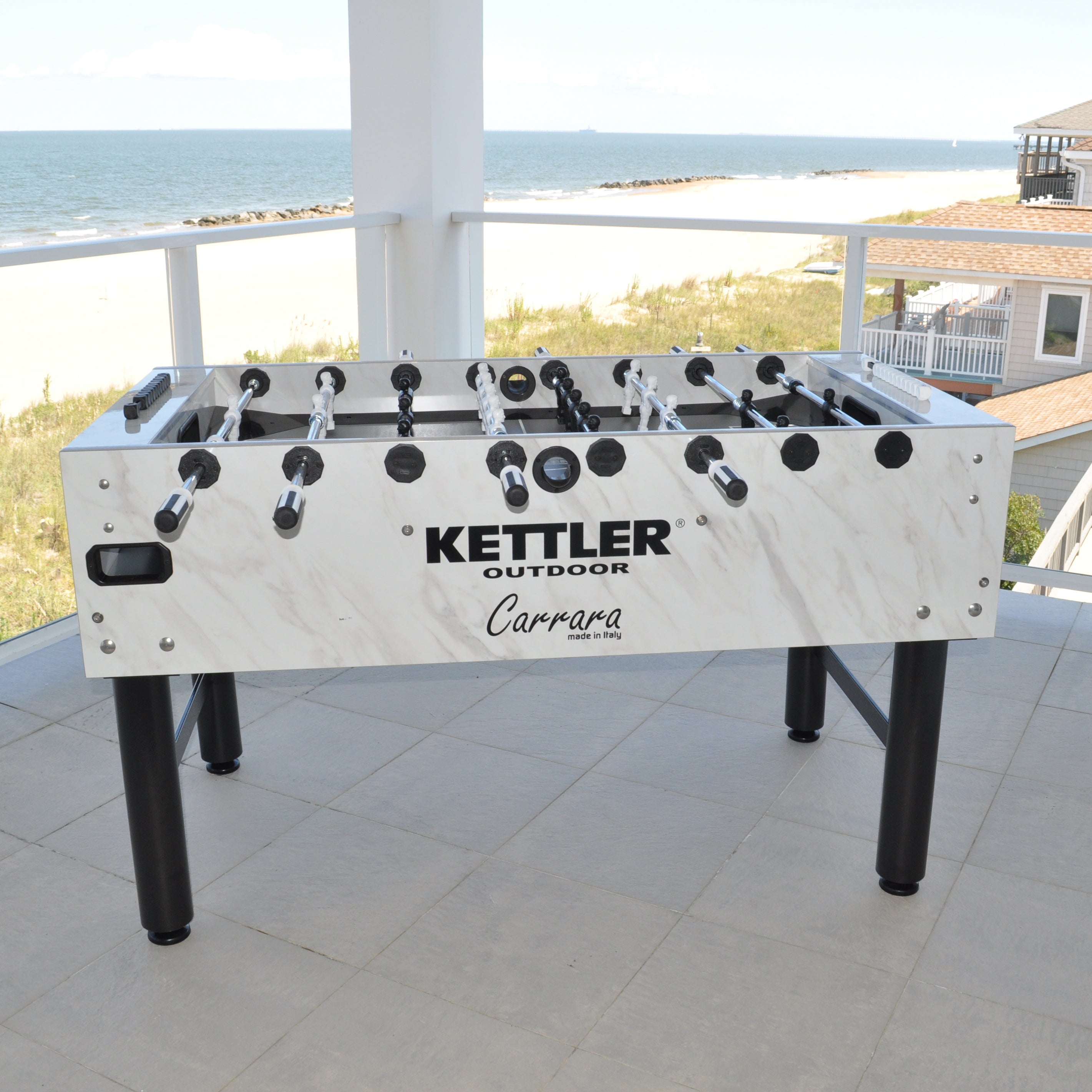 Outdoor Lifestyle Foosball Table on Balcony