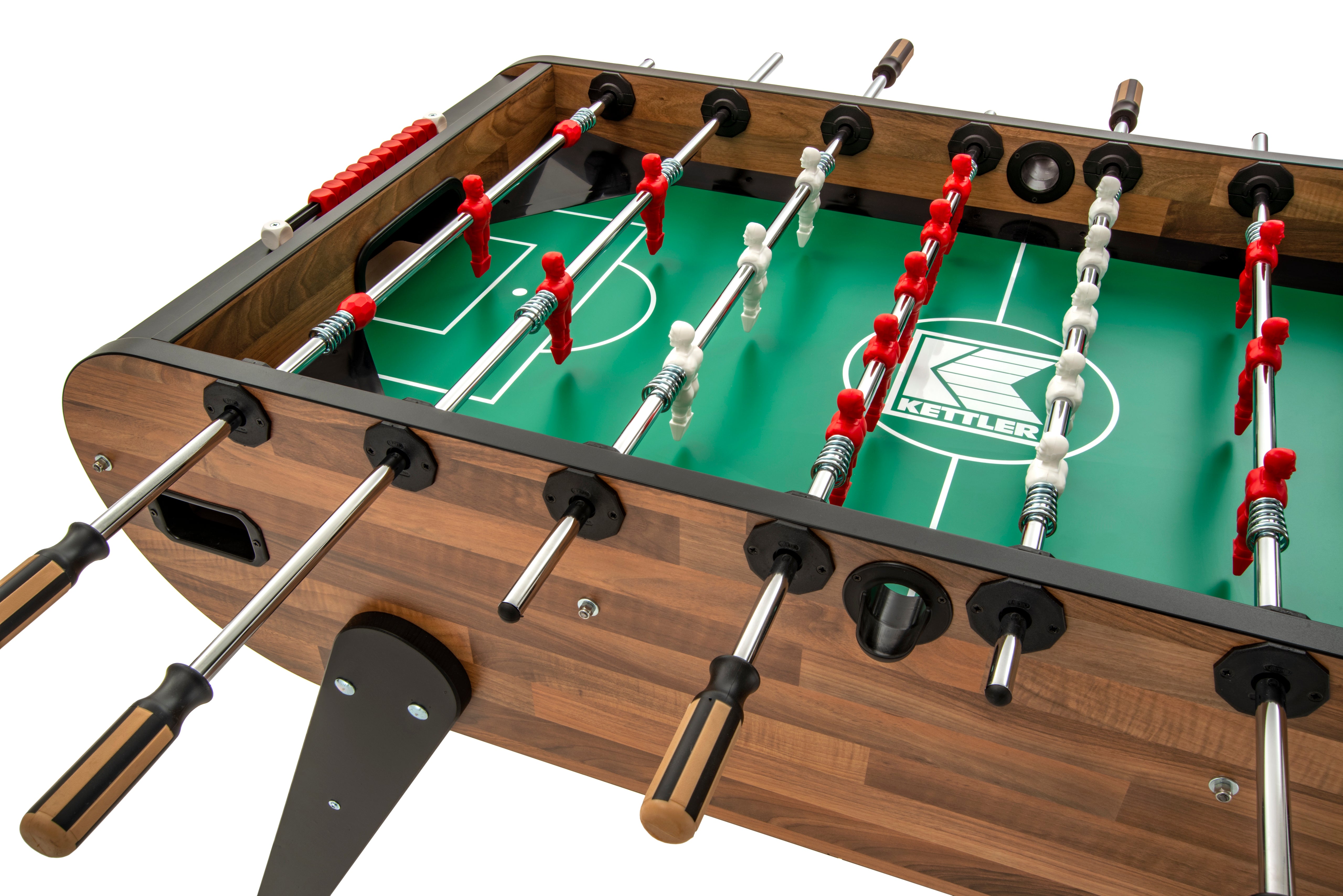 Foosball table, abacus score board, resin