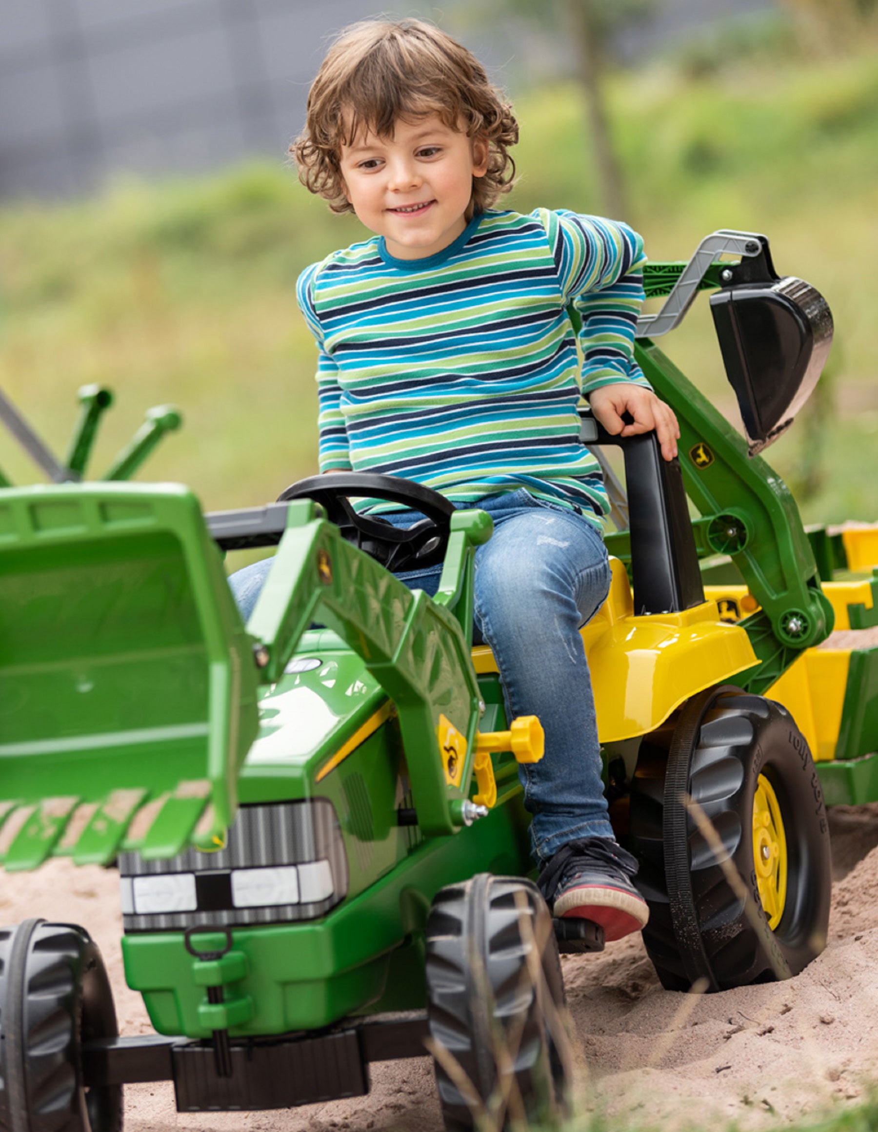 John Deere Pedal Loader With Backhoe KETTLER USA