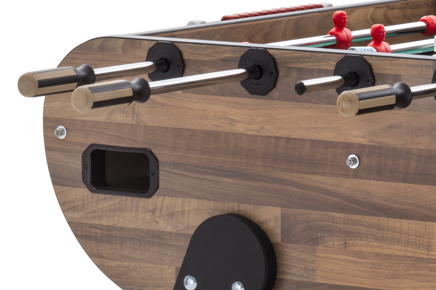 ball return, ball box, kicker, table