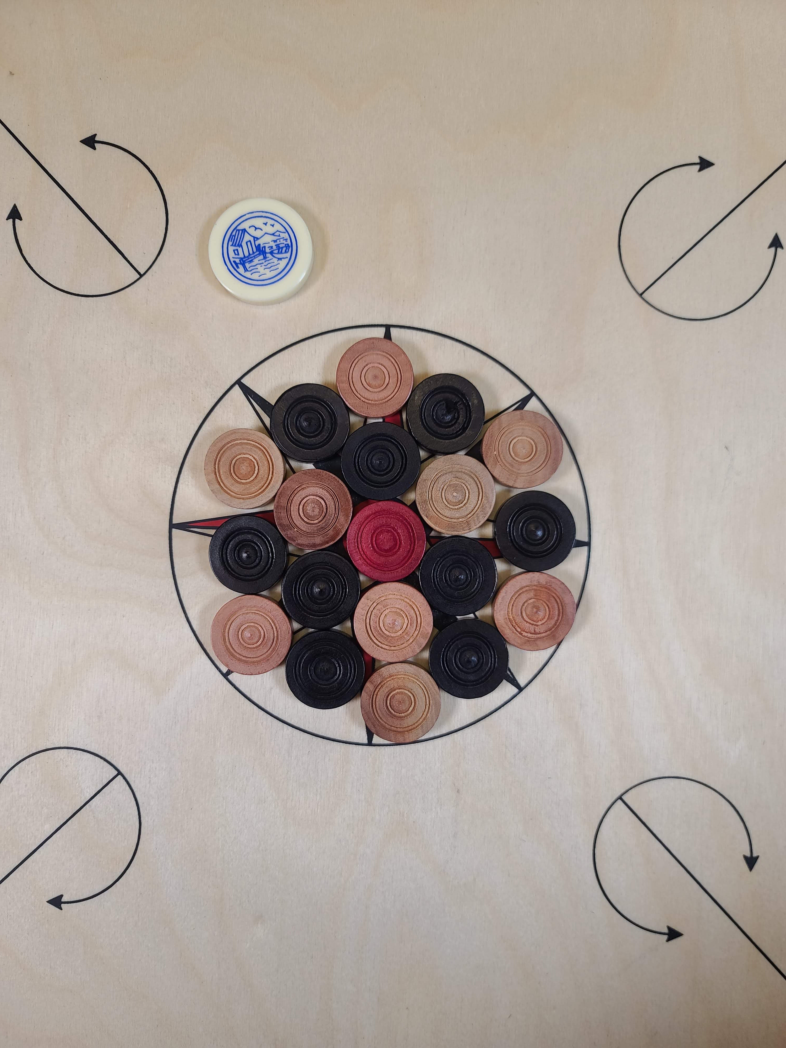 STAG Club Carrom Board