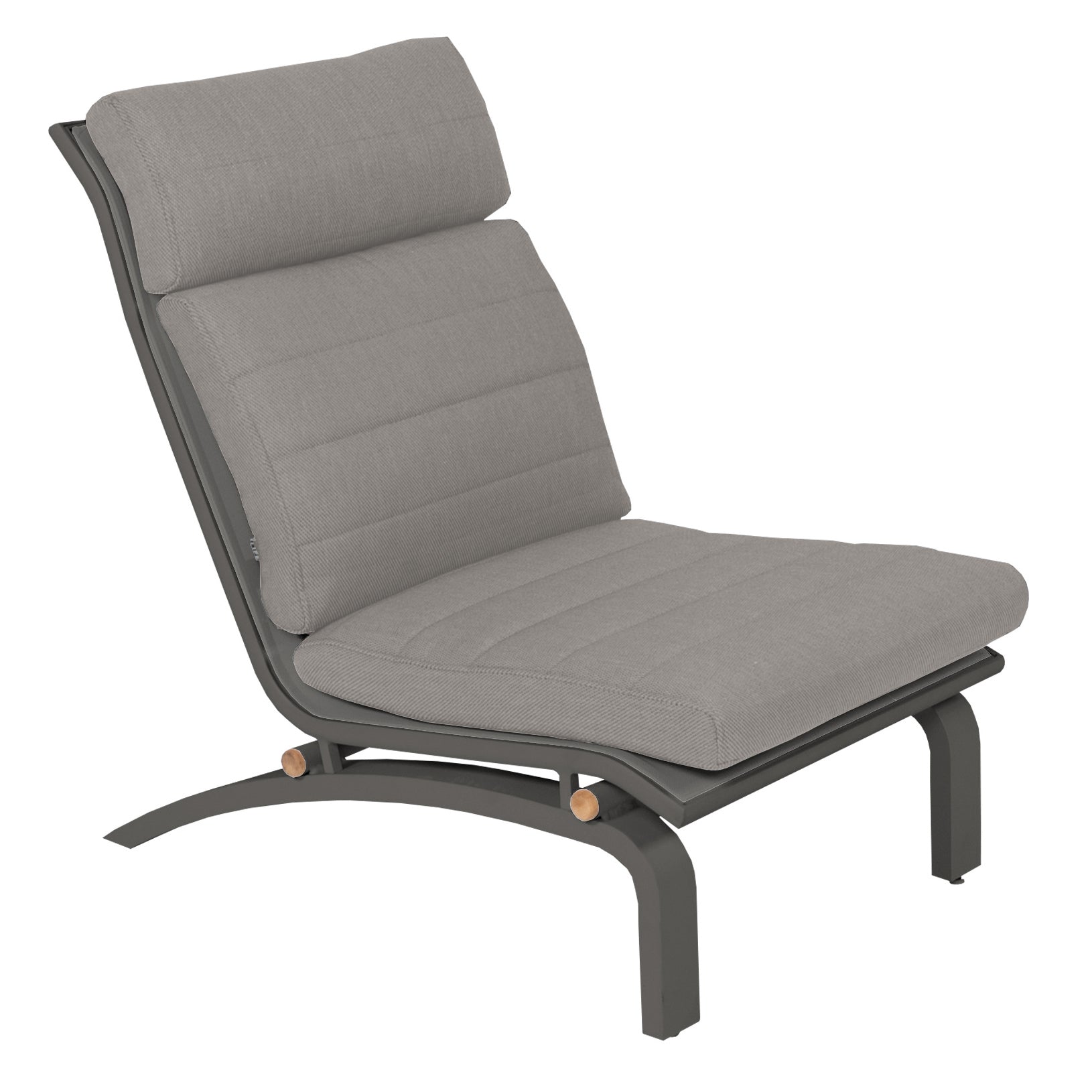 Felix Armless Lounge Chair With Cushions