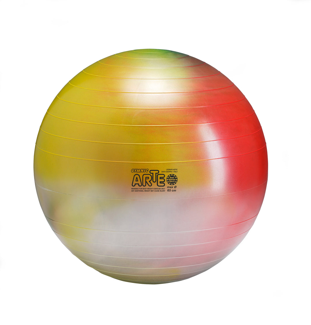 Gymnic Arte Exercise Ball: Unique, Colorful, and Safe Gymnic Arte Exercise Ball: Unique, Colorful, and Safe