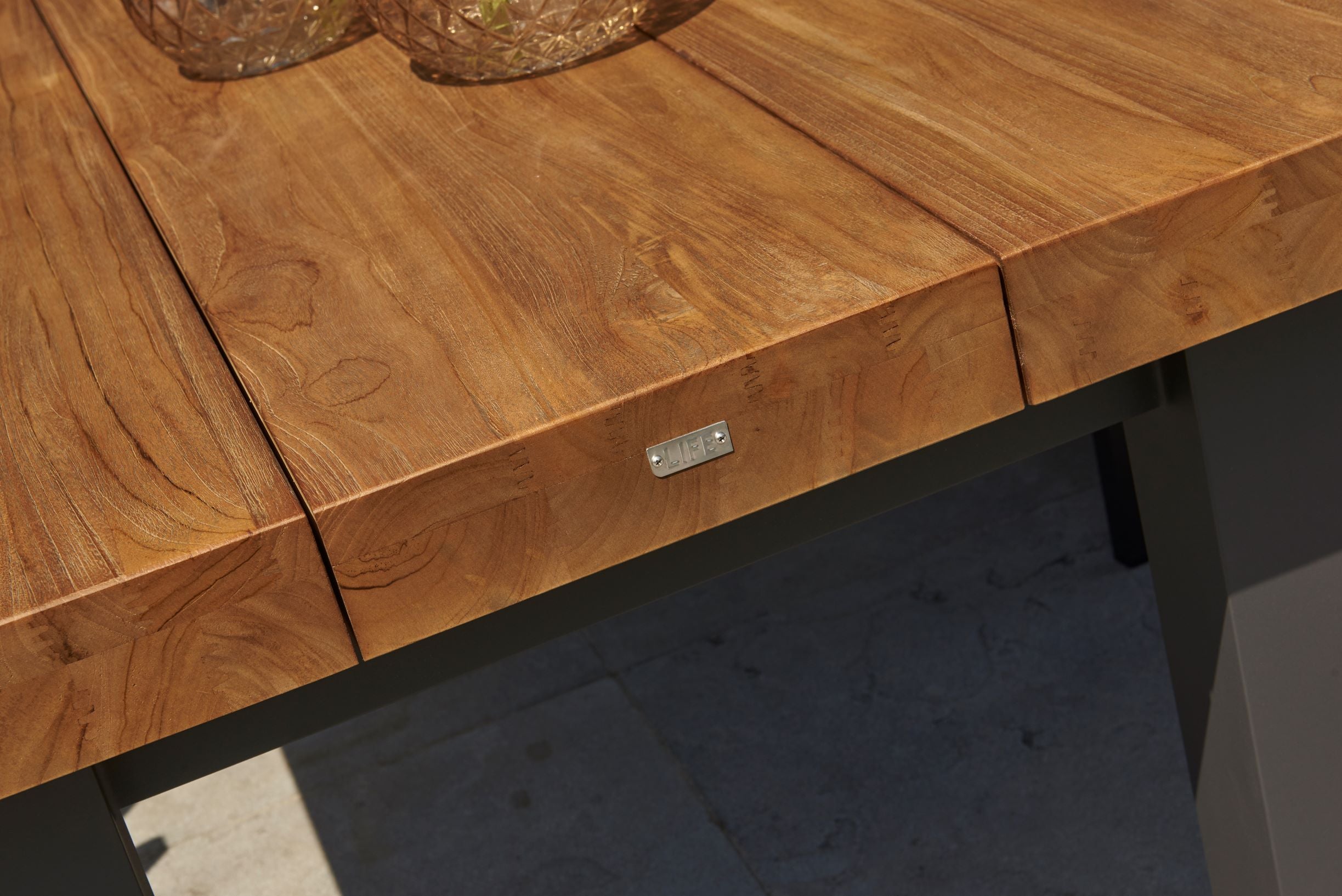 Nevada 44" X 44" X 17"H Teak Coffee Table