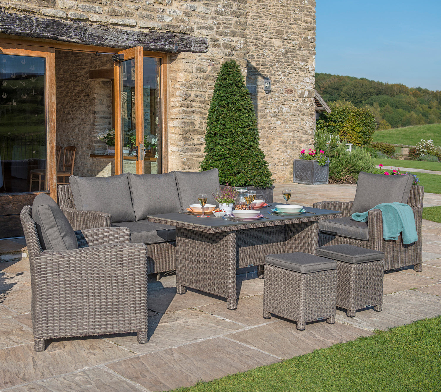 Palma Wicker Lounge Set